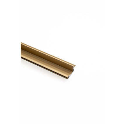 Profil gola corpuri suspendate, 3m, auriu mat, AB-97118AU, pentru mobilier fără mânere