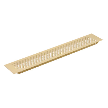Grilă ventilație aluminiu, 480x80, mm, auriu, GTV KK-W80480-21 pentru mobilier