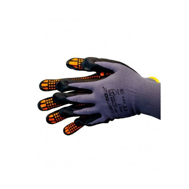 Mănuși de protecție din microspumă de nitril LumyTools, mărimea 9