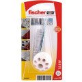 Opritor de ușă Fischer TS8W, montaj prin găurire, alb