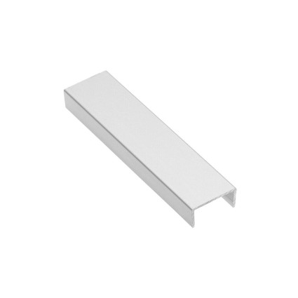 Profil aluminiu C 18 mm, 3 ml, anodizat, pentru mobilier și uși glisante GTV