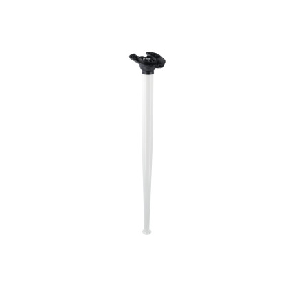 Set 4 x Picior mobilier GTV X-LINE 40x710 mm, pliabil, reglabil, alb