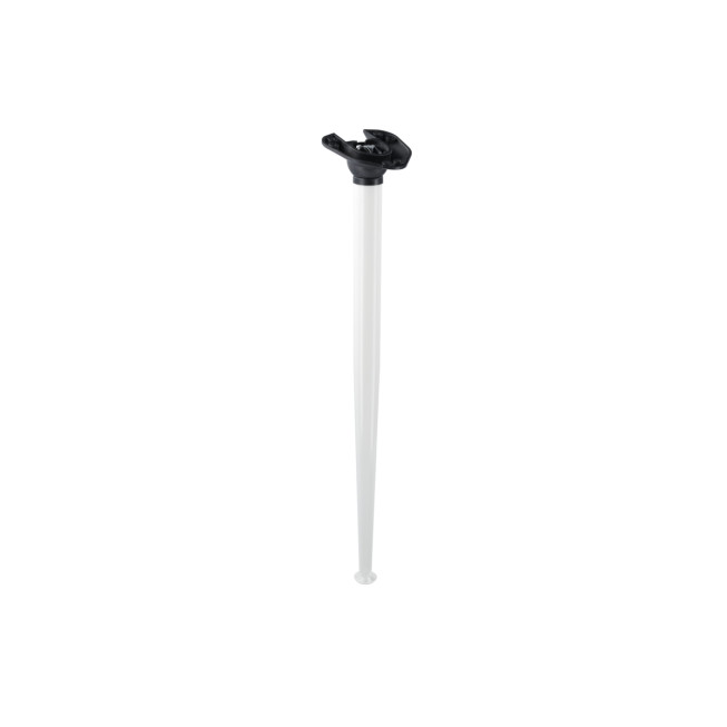Set 4 x Picior mobilier GTV X-LINE 40x710 mm, pliabil, reglabil, alb