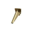 Picior mobilier Forza H140 mm, auriu mat