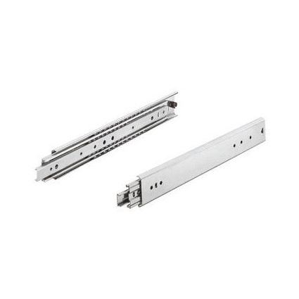 Glisiera cu bile Hafele, extensie totală, 700 mm, capacitate până la 230 kg, oțel galvanizat