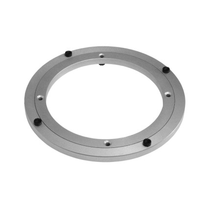 Platformă rotativă 300 mm din aluminiu – suport pivotant 360° pentru TV și expunere