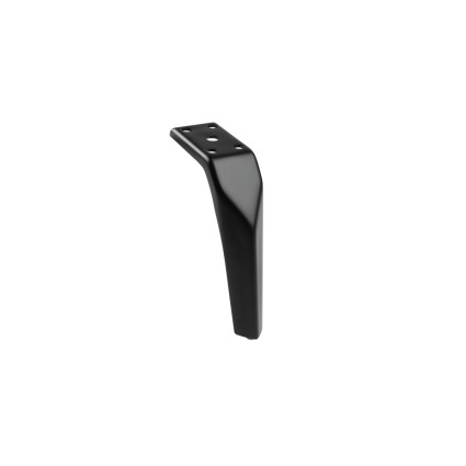 Picior de mobilier GTV FORM 150 mm – suport metalic negru mat pentru canapea, fotoliu și dulap