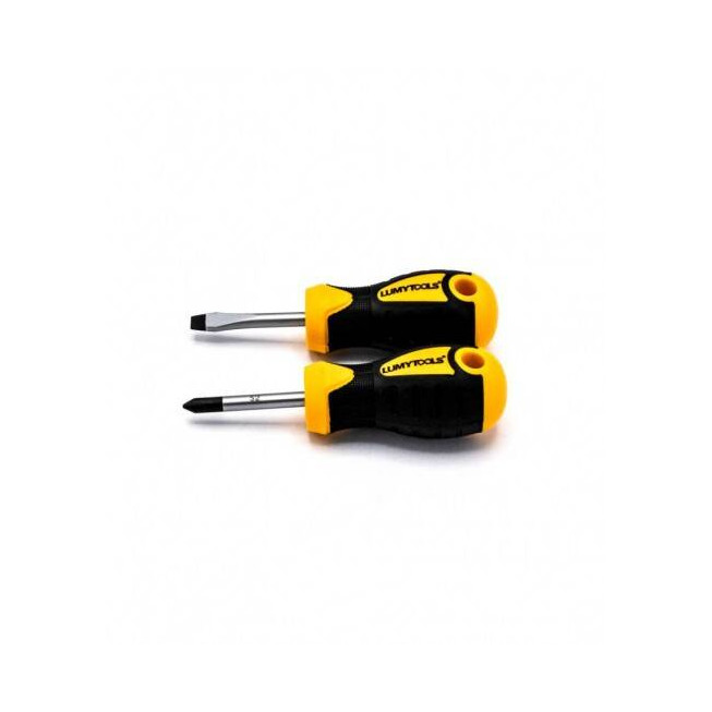 Șurubelnițe Scurte Lumytools LT61441 Set 2 Buc – Oțel CR-V