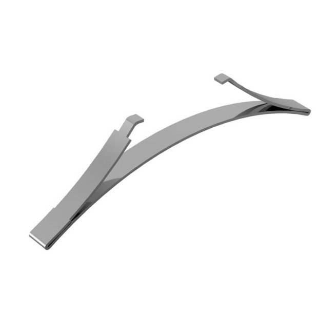 Arc Poziționare, Montaj în Șină, ÄDOOR, Oțel Cromat, Häfele – 95 mm