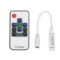 Mini controller bandă LED RGB 12V, 72W, 6A, telecomandă RF 10 taste – control rapid lumini LED
