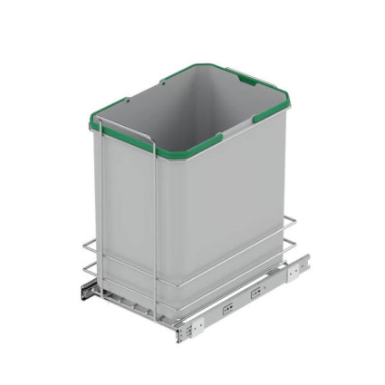 Coș Gunoi Glisant STARAX S-2580-G, 35L,  Încorporabil pentru Mobilier Bucătărie