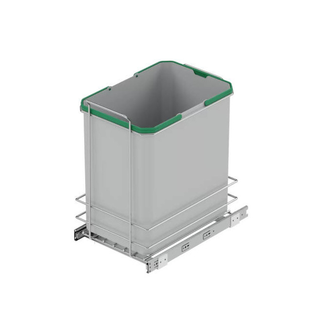 Coș Gunoi Glisant STARAX S-2580-G, 35L,  Încorporabil pentru Mobilier Bucătărie