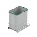 Coș Gunoi Glisant STARAX S-2580-G, 35L,  Încorporabil pentru Mobilier Bucătărie