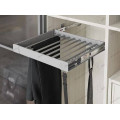 Suport telescopic pentru pantaloni Starax S-6207-G, dulap 800 mm, gri, 750–780×470×95 mm