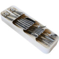 Organizator pentru tacâmuri UZ9005228, 39×11,2×5,2 cm, pentru sertar de bucătărie