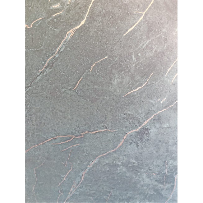 Blat mobilier 7055 Stone Copper Grey – Decor Piatră verde cu Venaturi Cupru, 38x800x4200