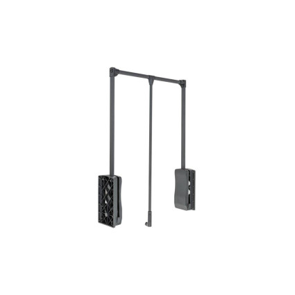 Lift pentru haine GTV 645–910 mm, 8 kg, oțel, antracit – PG-ST6083-60