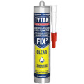 Adeziv de montaj transparent Tytan FIX² Clear 290 ml