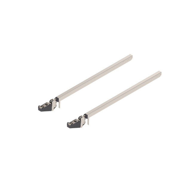 Sistem de ridicare pentru ușă pliantă Aventos HF TOP Blum KH 840-1200 mm, Set pârghii simetric, Nichelat