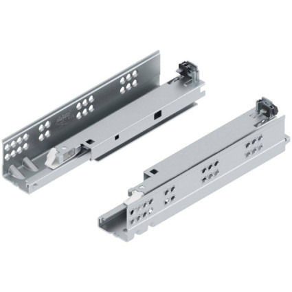 Glisieră Blum TANDEM TIP-ON 250 mm, Extensie totală, 30 kg, pentru PAL 17-19 mm, 560F2500T