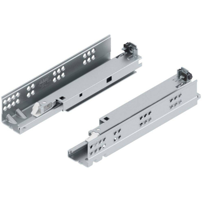 Glisieră Blum TANDEM TIP-ON 250 mm, Extensie totală, 30 kg, pentru PAL 17-19 mm, 560F2500T