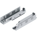 Glisieră Blum TANDEM TIP-ON 250 mm, Extensie totală, 30 kg, pentru PAL 17-19 mm, 560F2500T