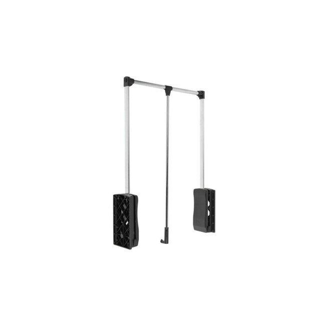 Lift umeraș haine reglabil, 875-1200 mm, oțel negru | Pantograf dulap GTV