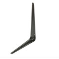 Consolă standard metalică, neagră, 200 × 250 × 39 mm, pentru rafturi