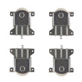Sistem glisare L-01, 4 role, pentru uși glisante de dressing și dulap
