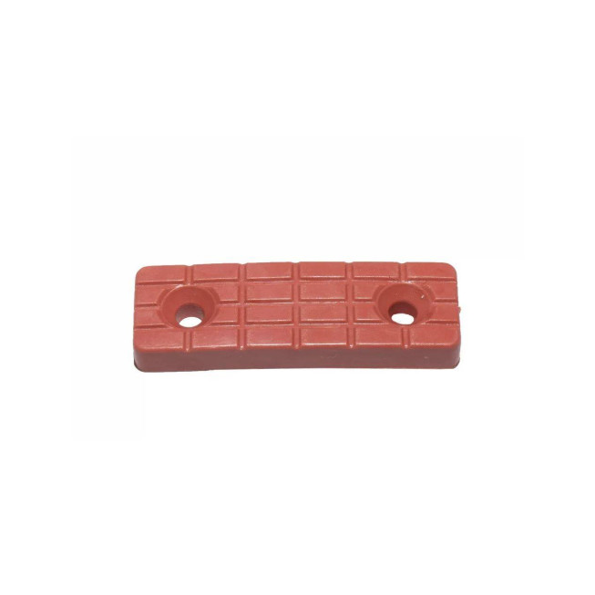 Set 50 x Alunecători dreptunghiulari cires, 53x19 mm, din plastic, pentru mobilier