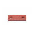 Set 50 x Alunecători dreptunghiulari cires, 53x19 mm, din plastic, pentru mobilier