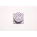 Picior pentru mobilier, Sedef, Alb, H50 mm