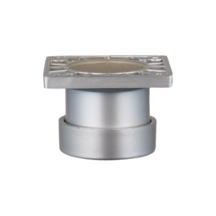 Picior mobilier Sedef, H50 mm, aluminiu