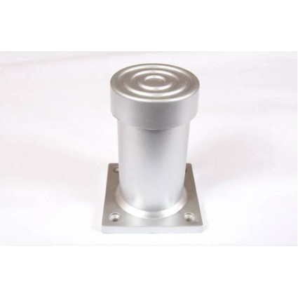 Picior mobilier Sedef, H100, aluminiu, reglabil