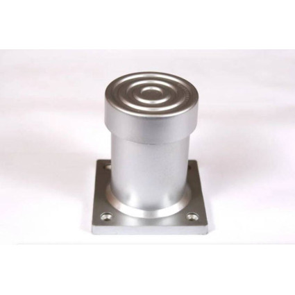Picior mobilier Sedef, H80, aluminiu, reglabil
