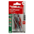 Set 4 dibluri Fischer DuoPower, 8x65mm cu șuruburi 5x80mm