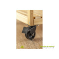 Rotila CALIBRO h64mm D50mm cu frana, neagra