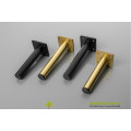 Picior mobilier RONDA H180mm D25mm, negru mat
