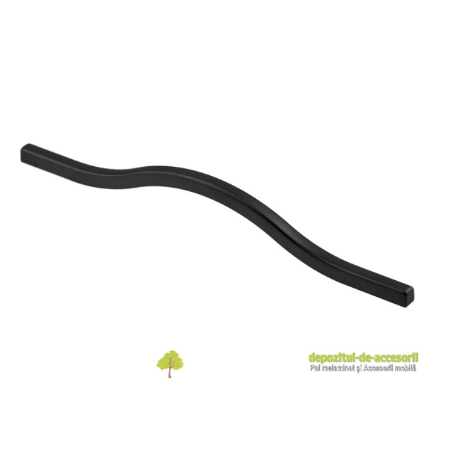 Maner VITO 160mm, negru mat