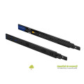 Glisiere cu bile VERSALITE PLUS H 45 L-250mm, soft-close, negru