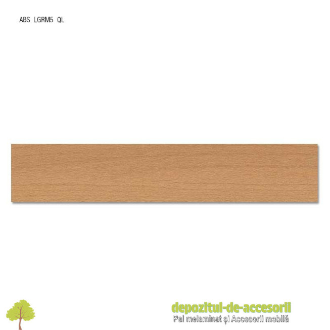 Cant ABS Fag Tauern natur 22mm x 0,4mm. Compatibil cu PAL Melaminat Fag Tauern natur H3911 ST15 Egger