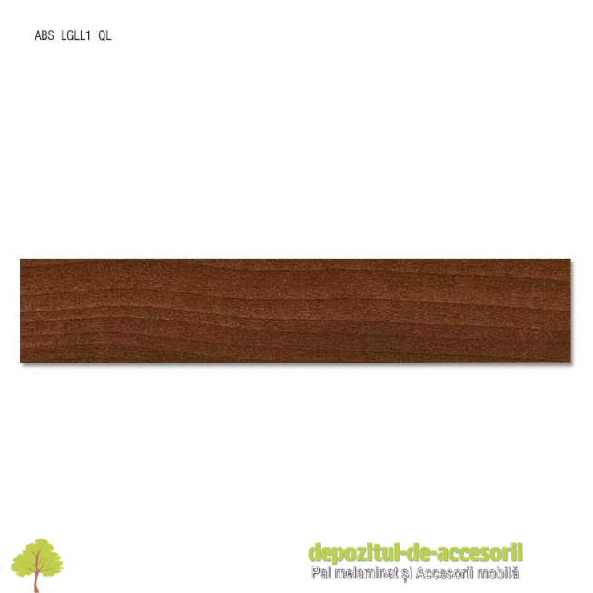 Cant ABS Nuc Aida tabac 22mm x 0,4mm Compatibil cu PAL Melaminat Nuc Aida tabac H3704 ST15 Egger