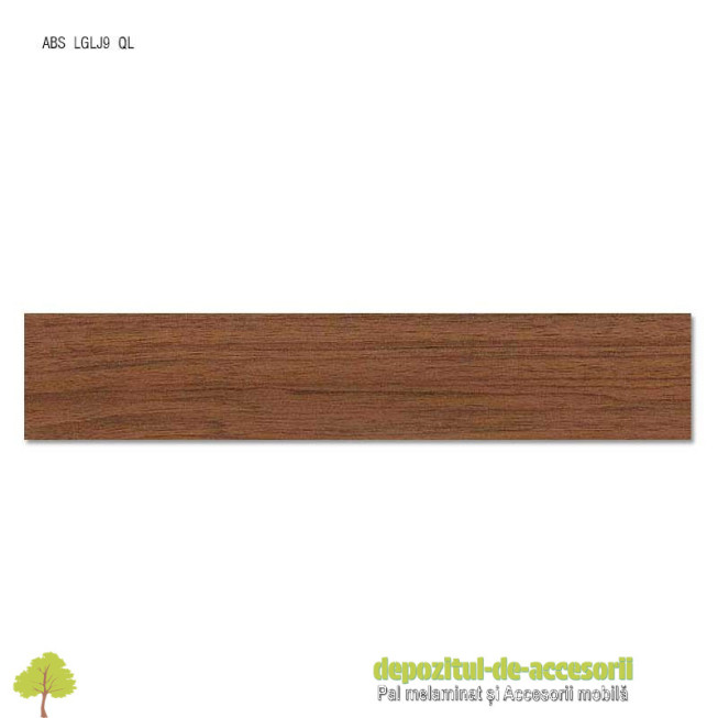Cant ABS Nuc Dijon natur 22mm x 0,4mm Compatibil cu PAL Melaminat Nuc Dijon natur H3734 ST9 Egger