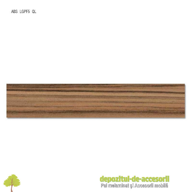 Cant ABS Nuc Caribbean natur 22mm x 0,4mm Compatibil cu PAL Melaminat Nuc Caribbean natur H3778 ST9 Egger