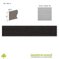 Cant ABS Stejar Cortina negru 22mm x 0,4mm