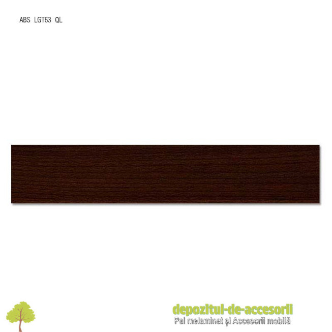 Cant ABS Fag Tirol ciocolatat 22mm x 0,4mm Compatibil cu PAL Melaminat Fag Tirol ciocolata H1599 ST15 Egger