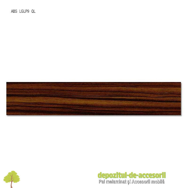 Cant ABS Makassar 22mm x 0,4mm Compatibil cu PAL Melaminat Makassar H3025 ST15 Egger