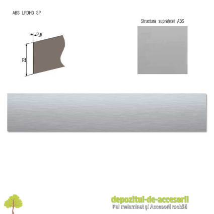 Cant ABS Metal periat 22mm x 0,6mm