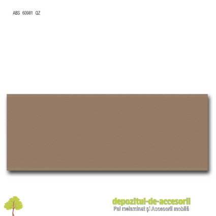 Cant ABS Malaga 43mm x 2mm Compatibil cu Pal Melaminat Malaga Egger U206 ST9