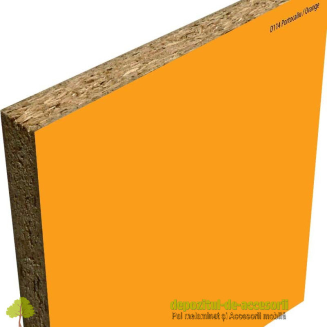 PAL Melaminat Portocaliu D114